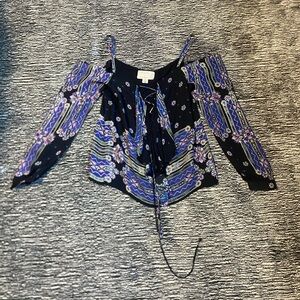 Atelier Off the Shoulder Floral Blouse